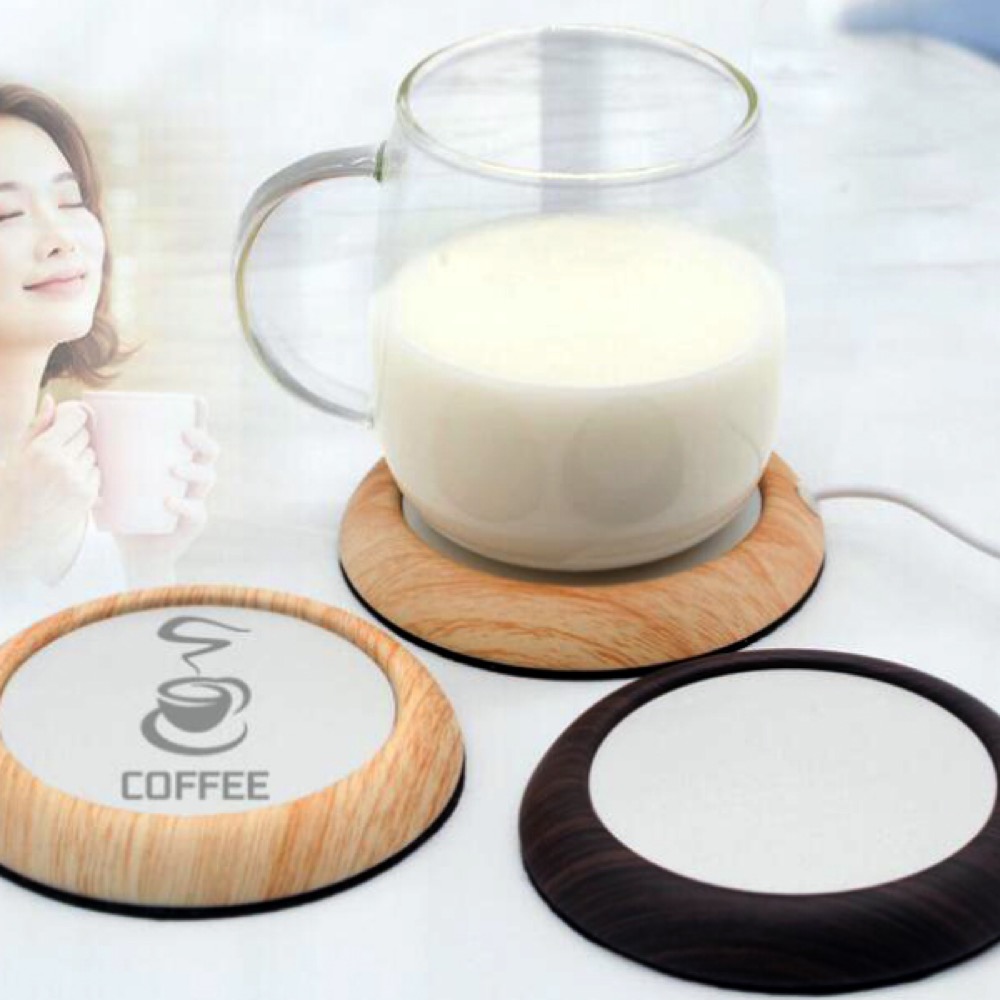 Wooden USB Warming Coaster 10