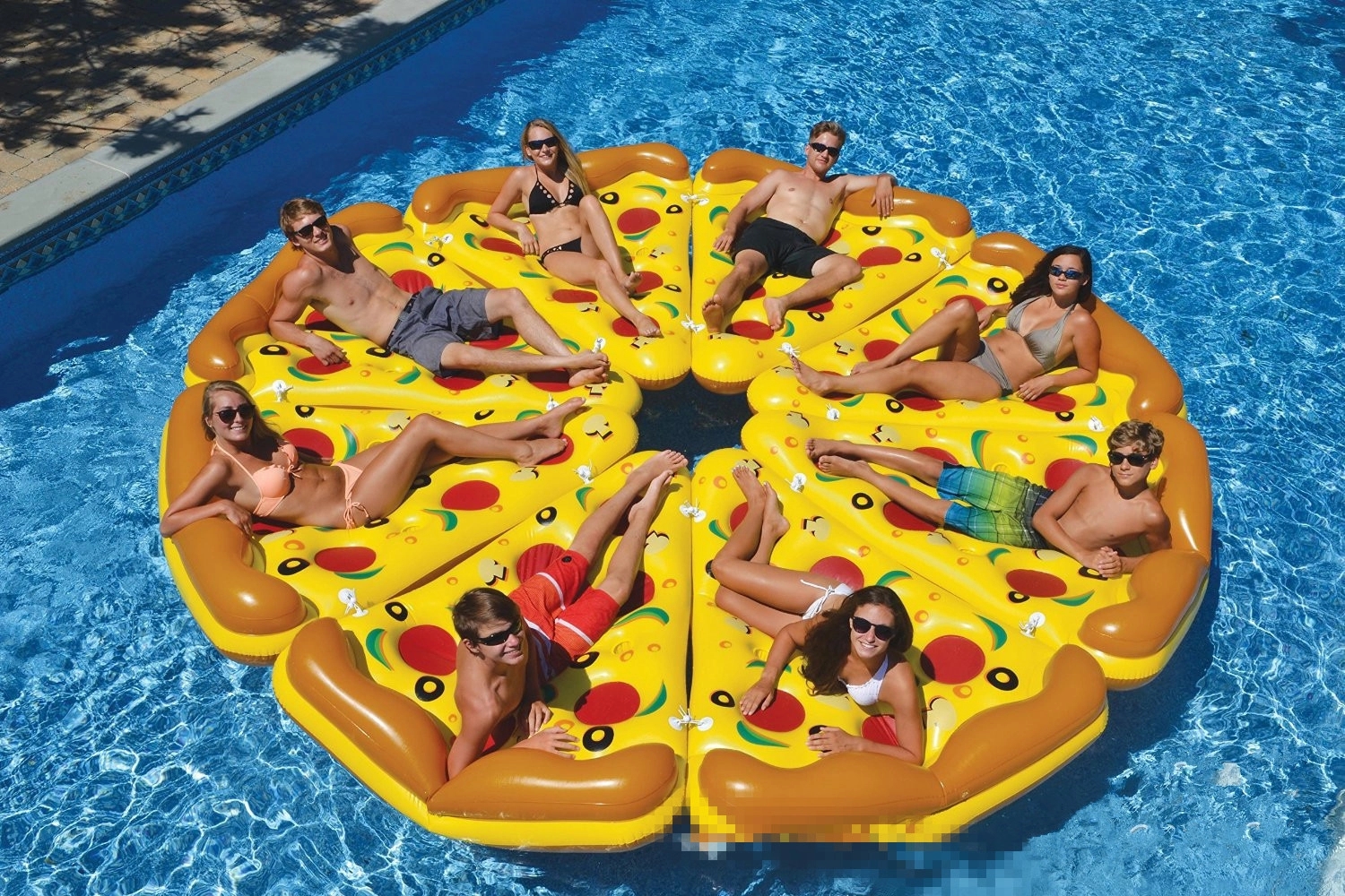 Inflatable Super Pizza Water Float 3