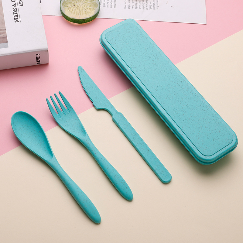 Reusable Travel Utensils Set with 4