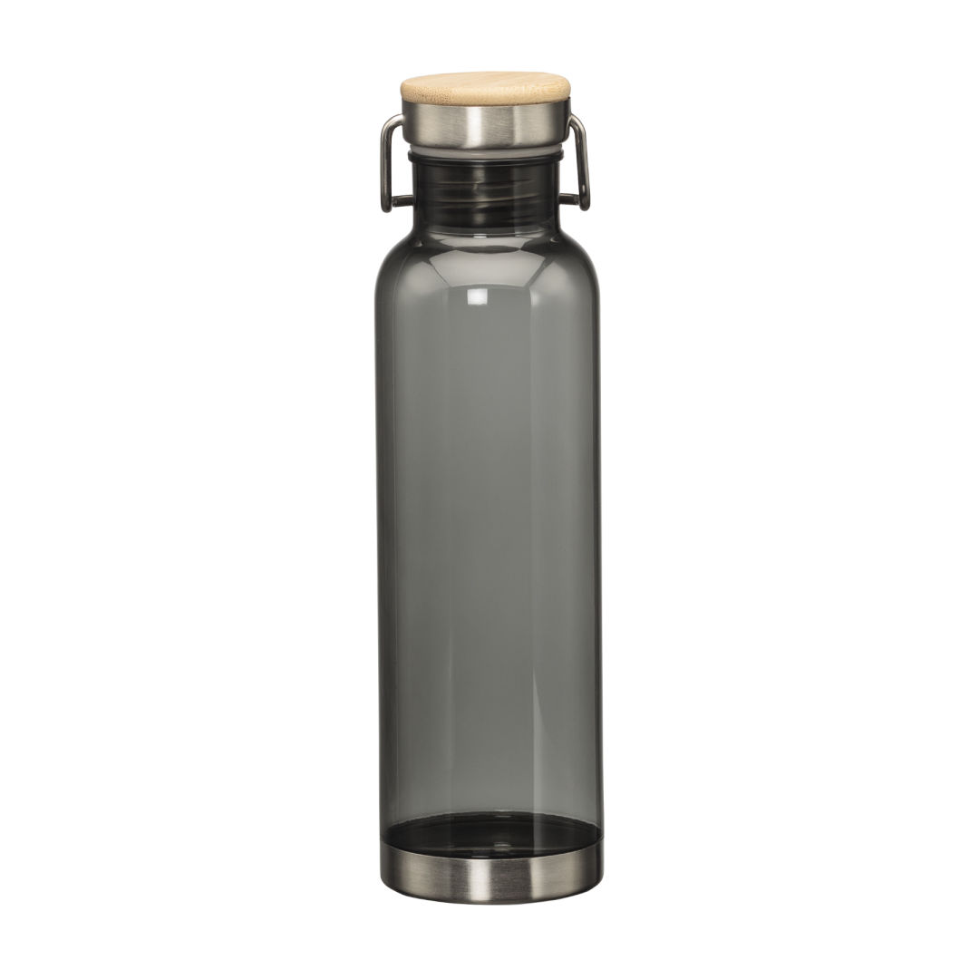 MacLeod Bottle w/ Bamboo Twist Lid - 27oz, custom water bottle with logo imprint 21
