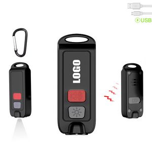 Compact Bar Shaped Personal Alarm 120DB Loud Sound With Flashlight 20