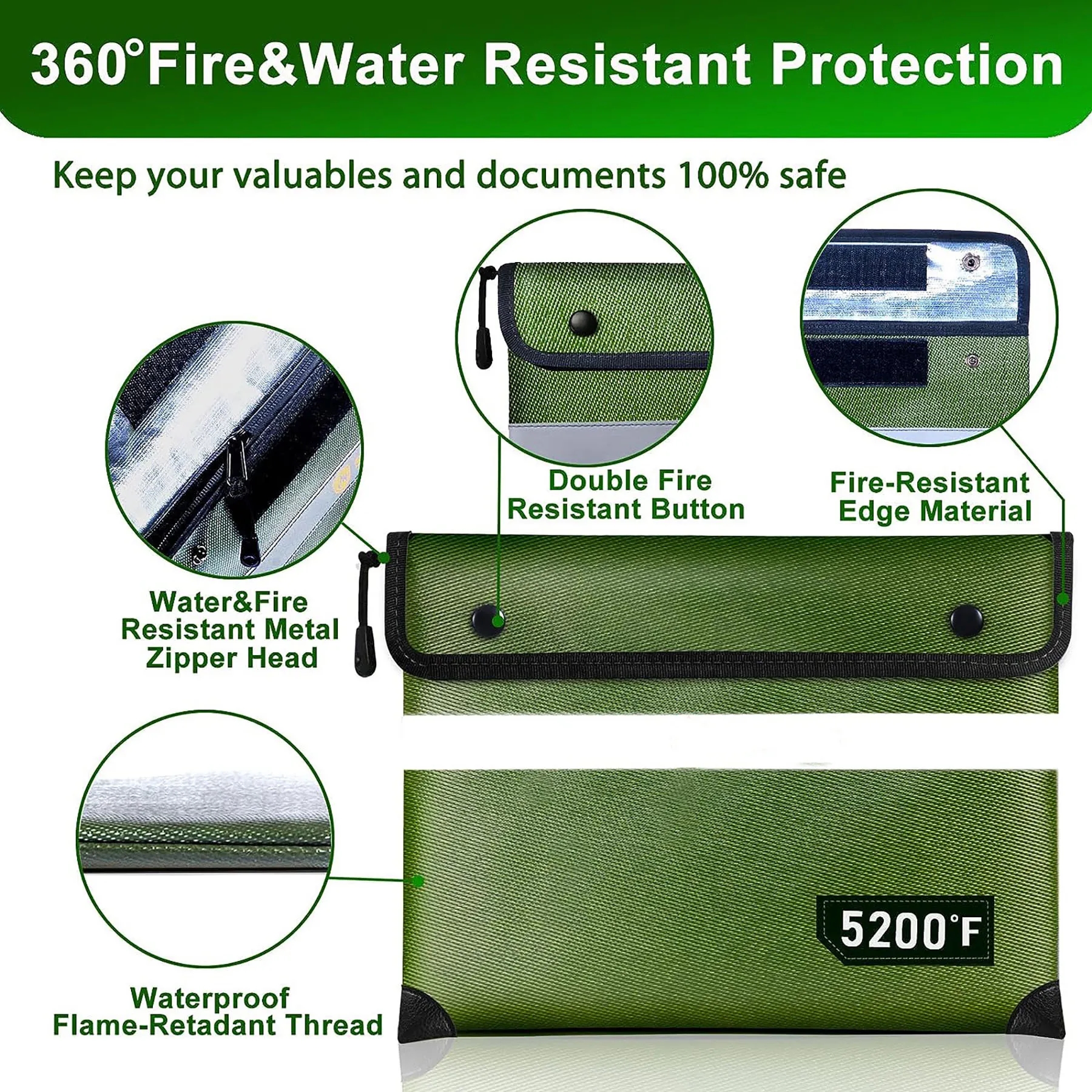 Fireproof Document Bag 1