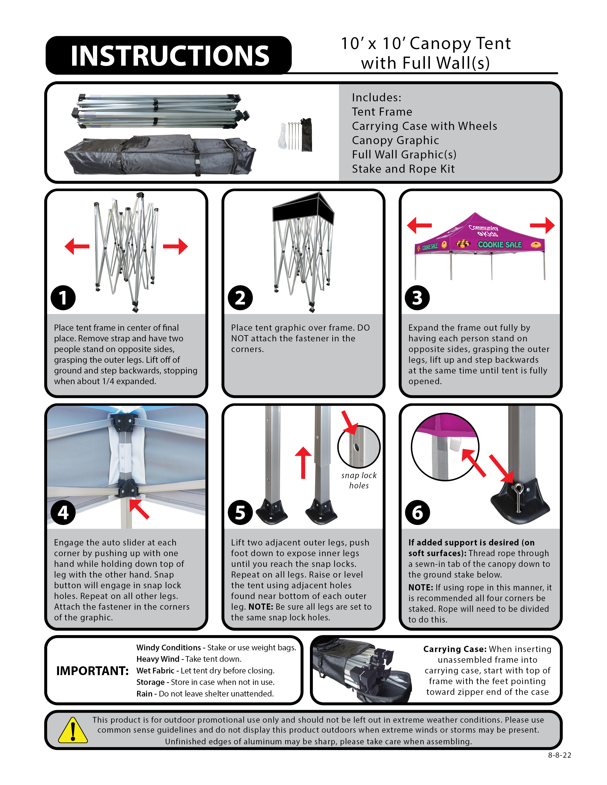Fully Enclosed Tent 8