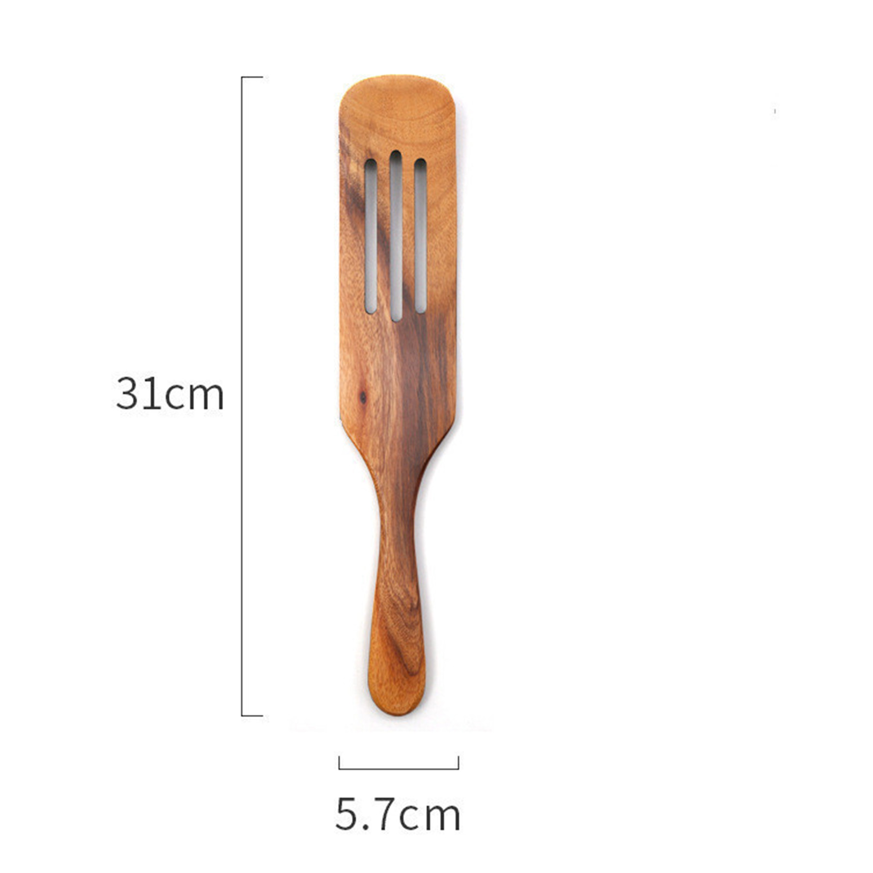 Wooden Slotted Spurtle 4