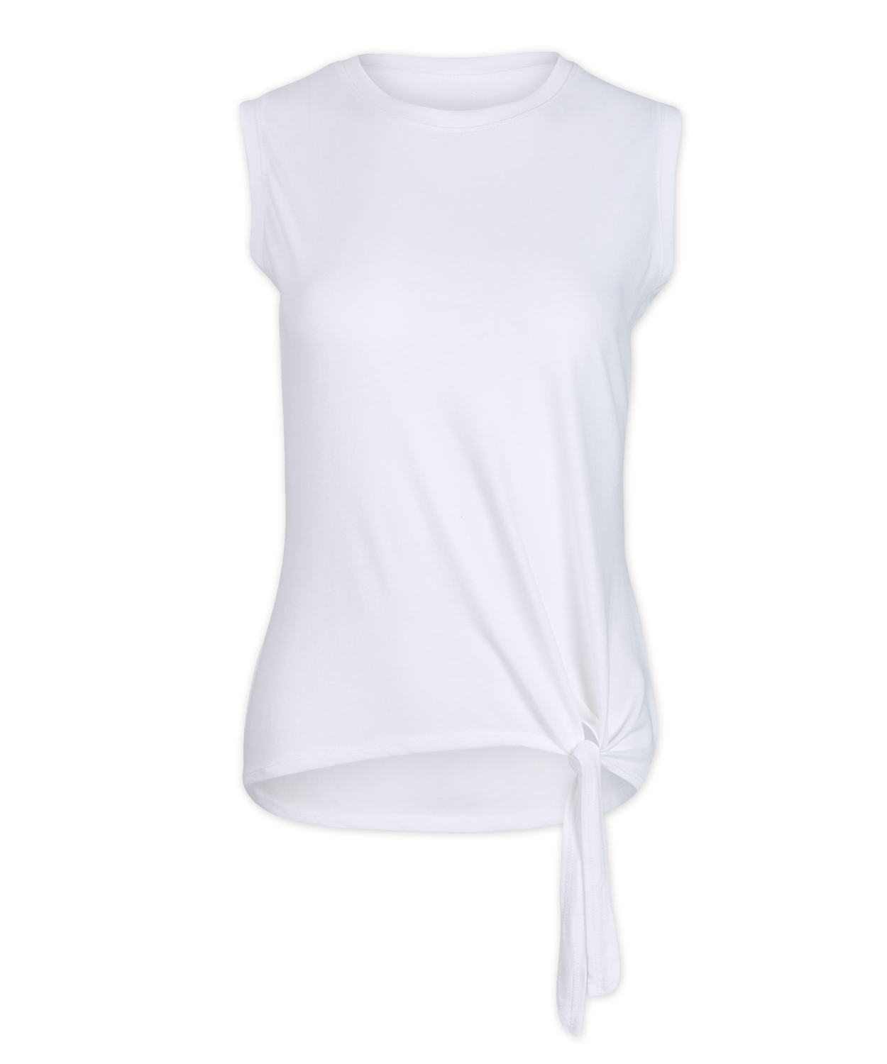 BOXERCRAFT WOMEN'S KNOT FRONT TEE 1
