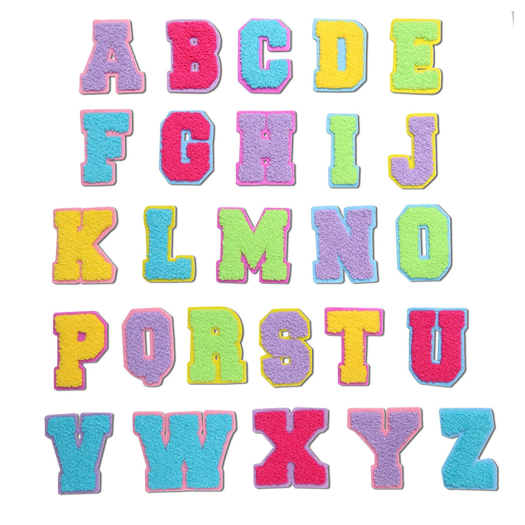 Personalized Chenille Patches 2