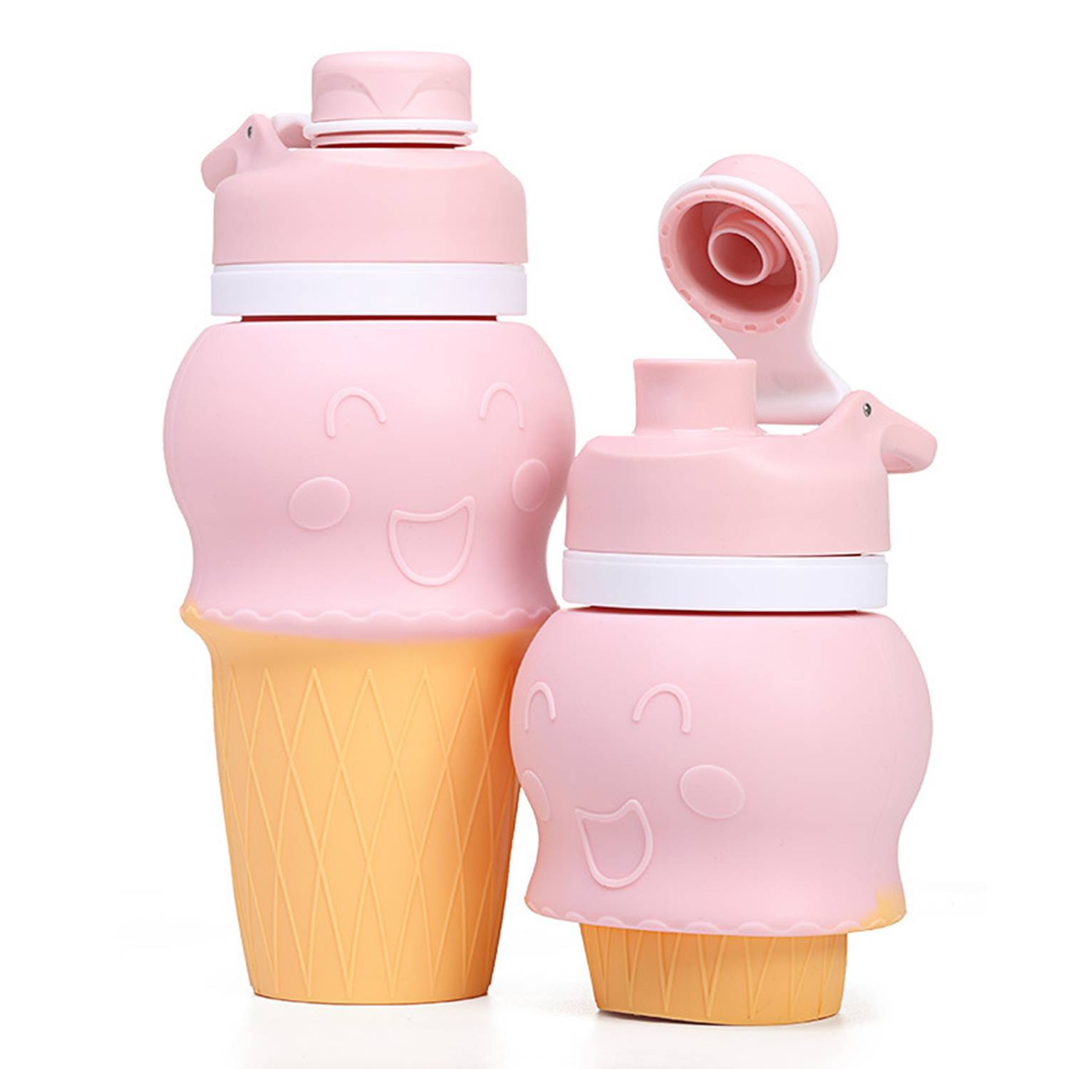 Kid's foldable silicone water bottle 4