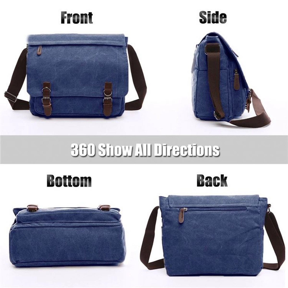 Canvas Messenger Bag 3