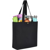 Repose 10oz Recycled Cotton Box Tote w/Snap 34