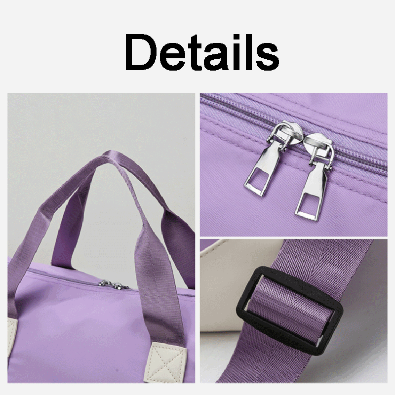Travel Sports Tote Handbag & Yoga Gym Weekender Duffel Bag 12