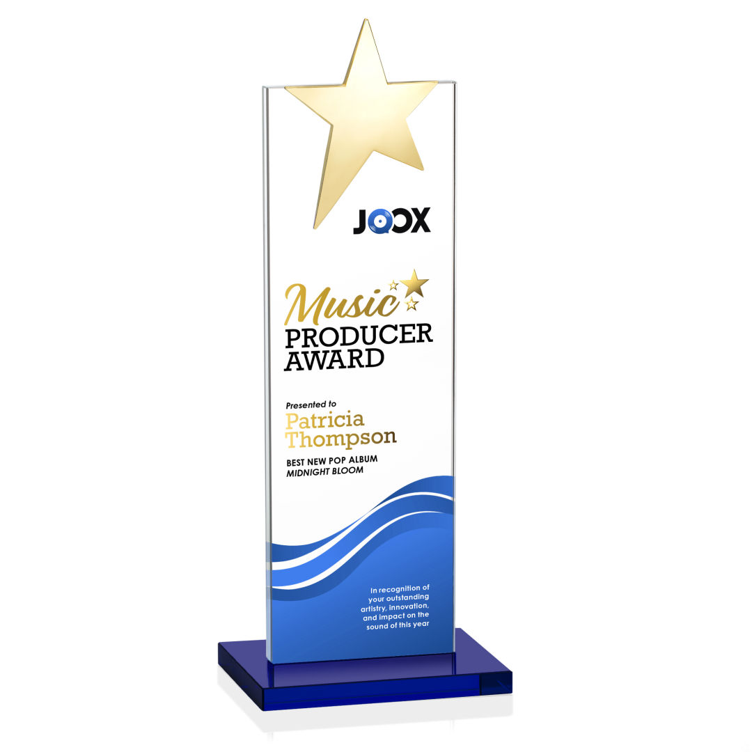 Bryanston Gold Star VividPrint™ Award - Blue 12