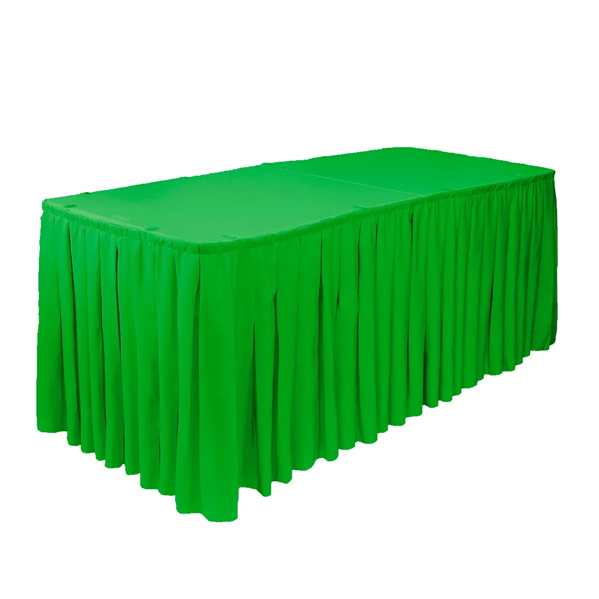 Semi-Stock Gathered Table Skirts - Silk Poly 1