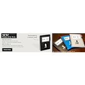 FSC® Recycled 5" x 7" Star Spiral Notebook with Pe 209