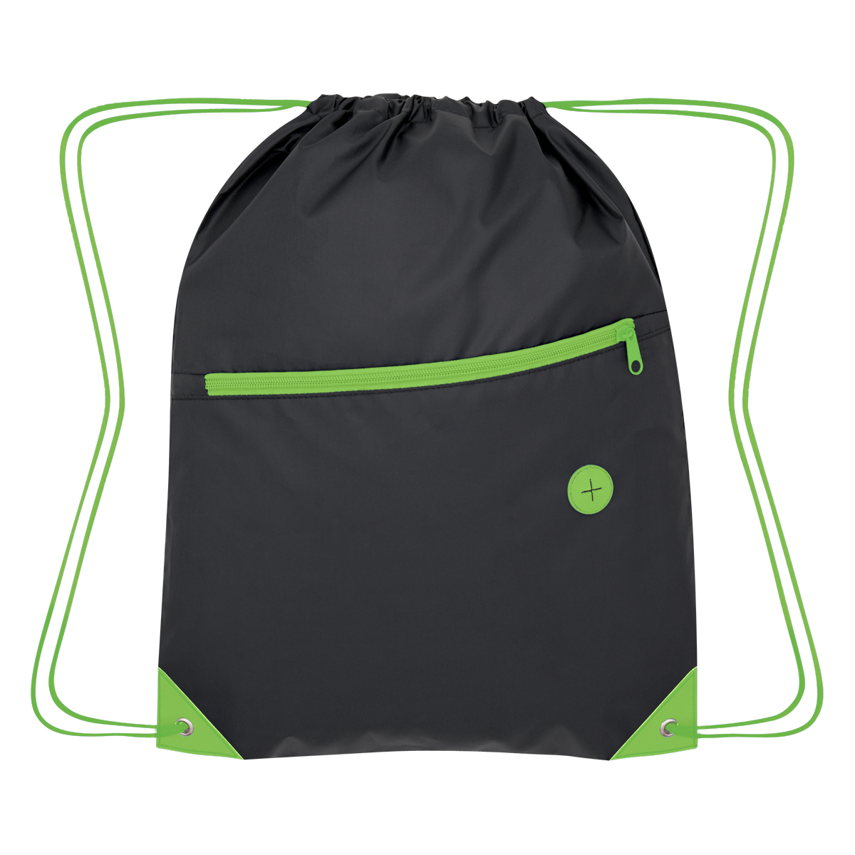 Color Pop Recycled Drawstring Bag 9