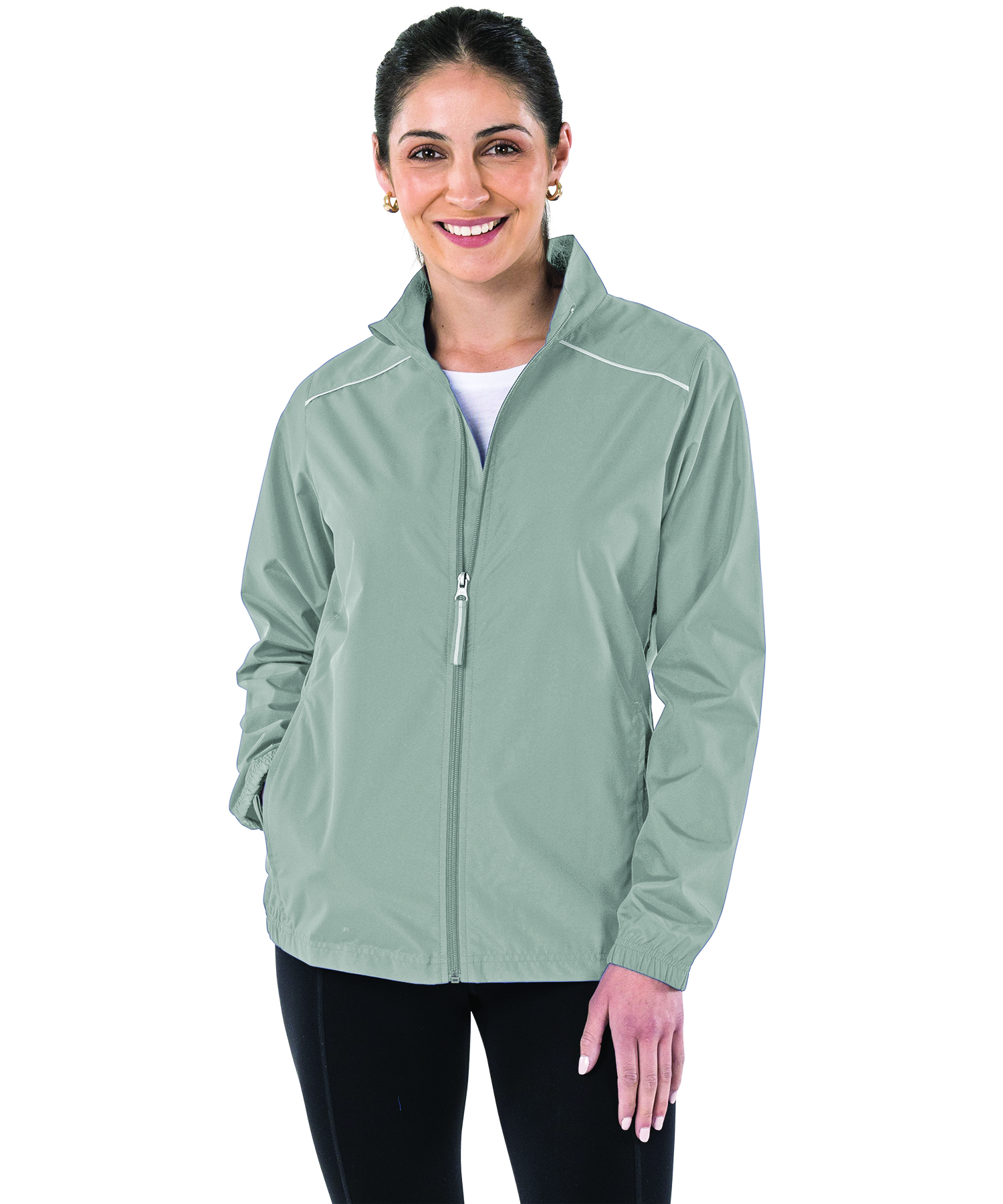 Women's Skyline Pack-N-Go® Full Zip Reflective Jacket 1