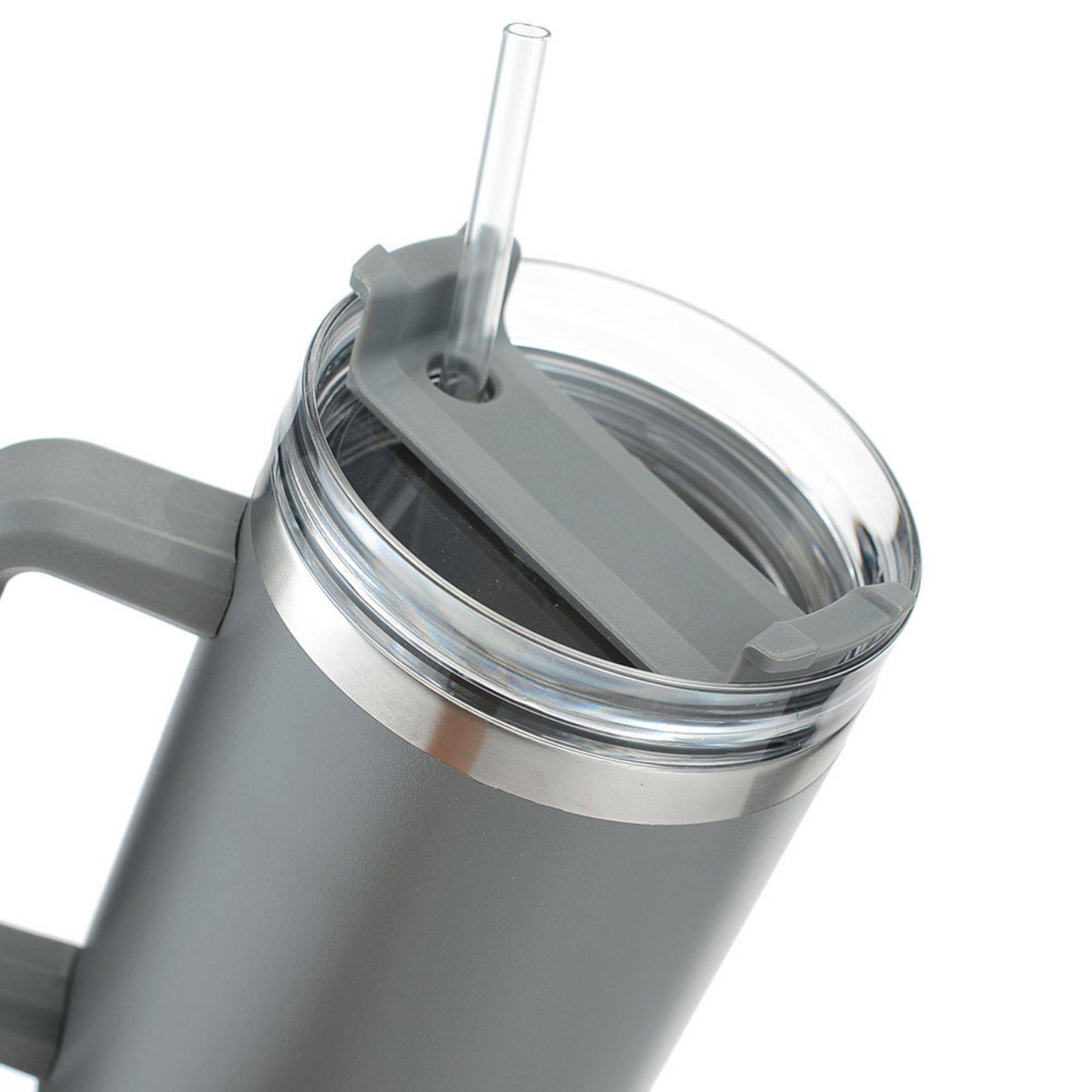 40 Oz Large Capacity Stainless Steel Car Cup With Handle 3