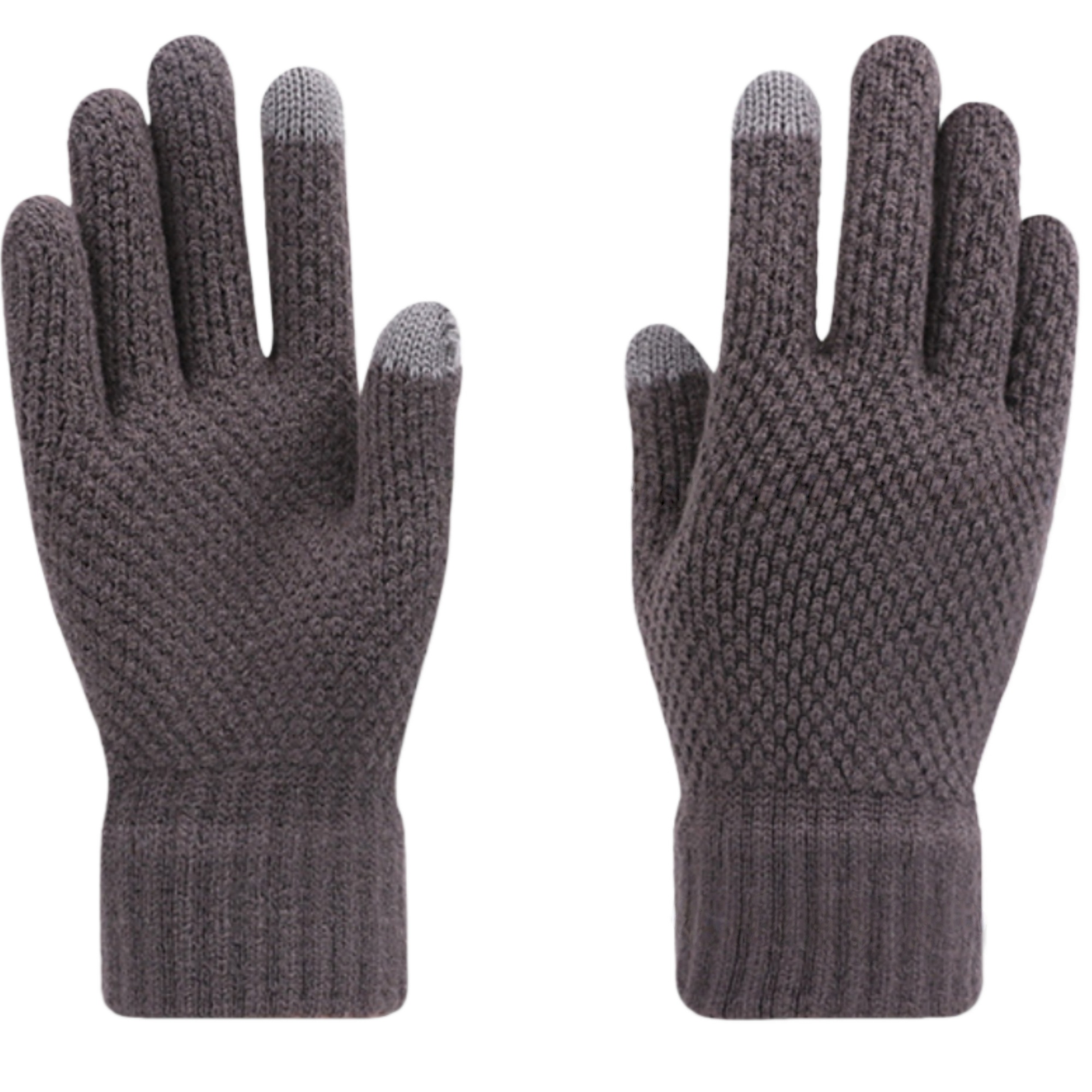 Acrylic Knit Touchscreen Winter Gloves 5