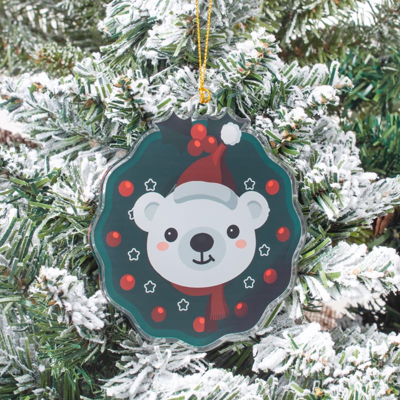 Custom Acrylic Christmas Ornaments 20