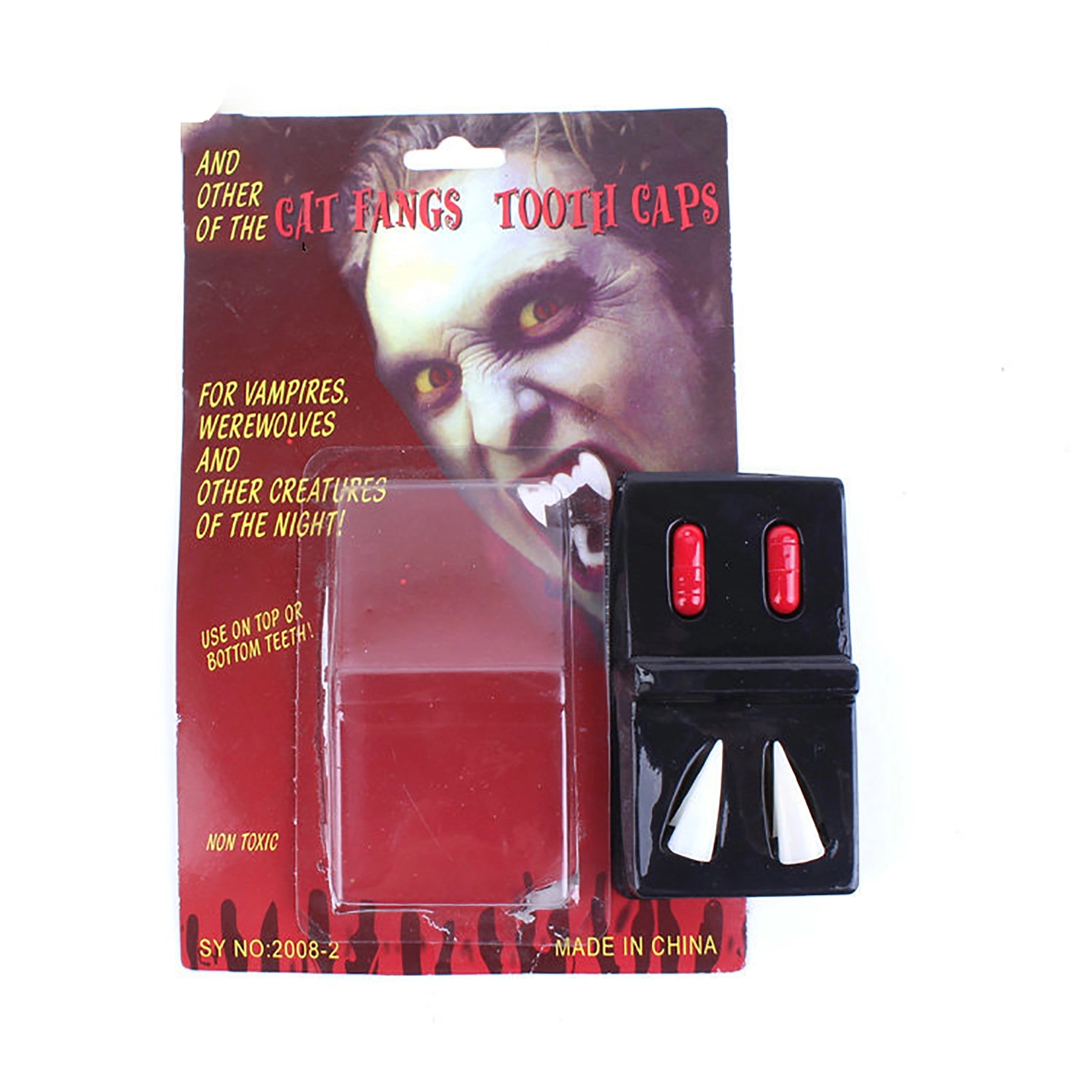 Vampire Fangs Teeth Realistic Halloween Reusable Cosplay 3