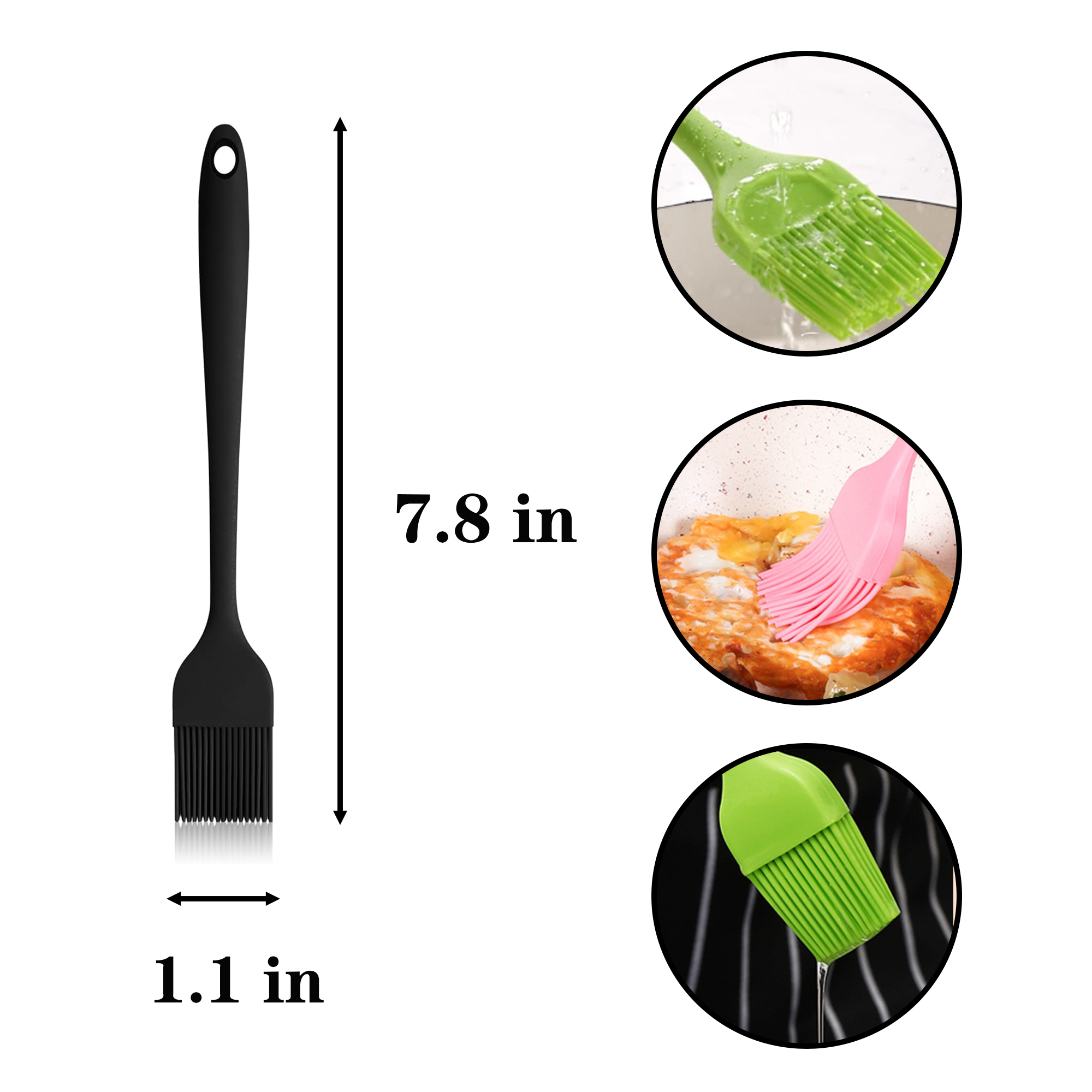 Silicone Camping Grill Brush Barbecue Brush 3