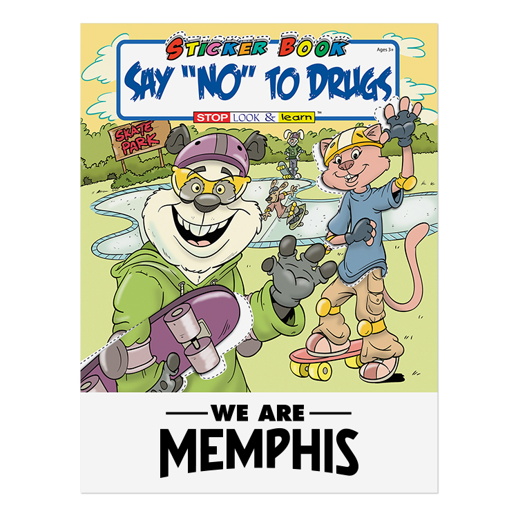 Say No To Drugs Stickers Book