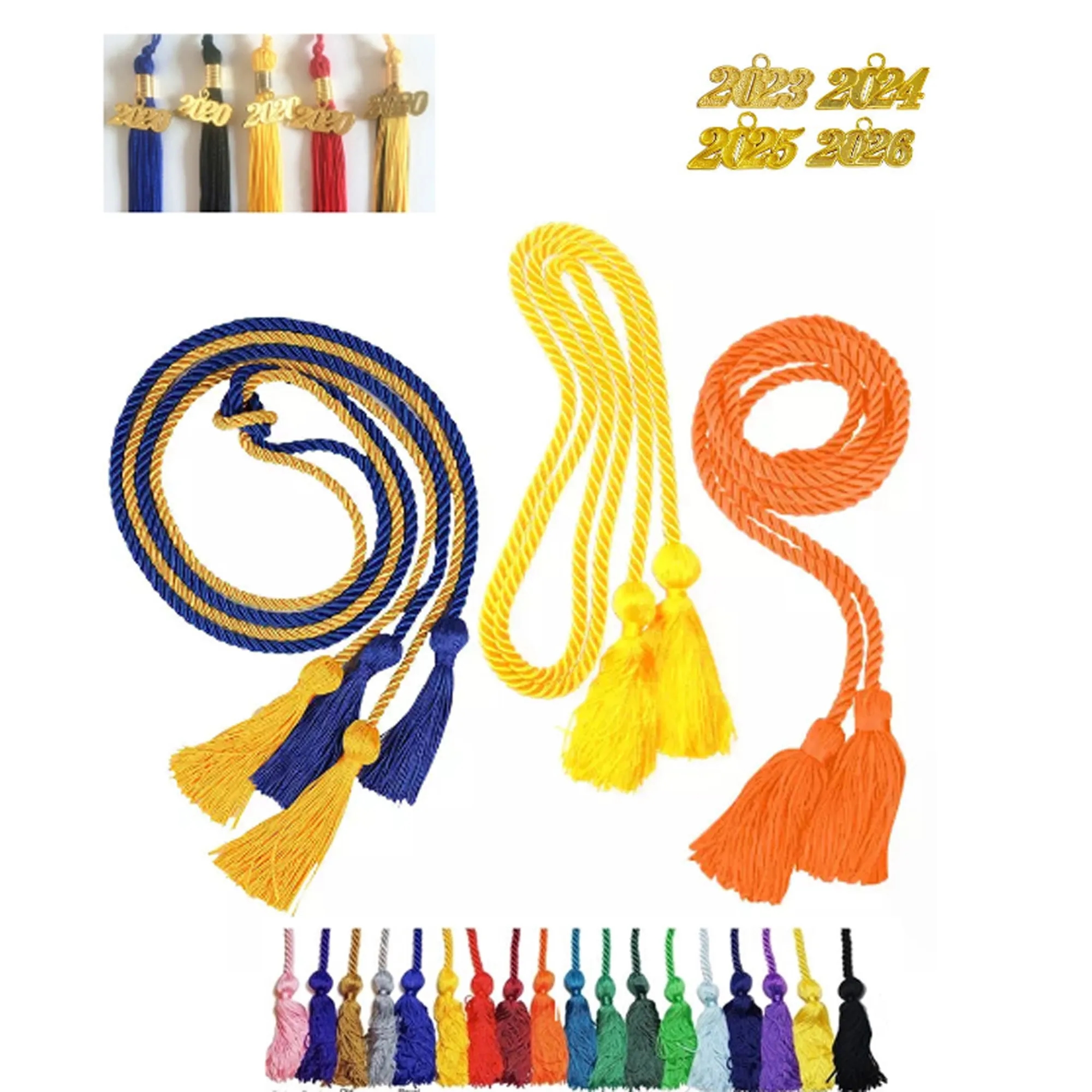 Custom Graduation Honor Cord w MOQ 30pcs 5