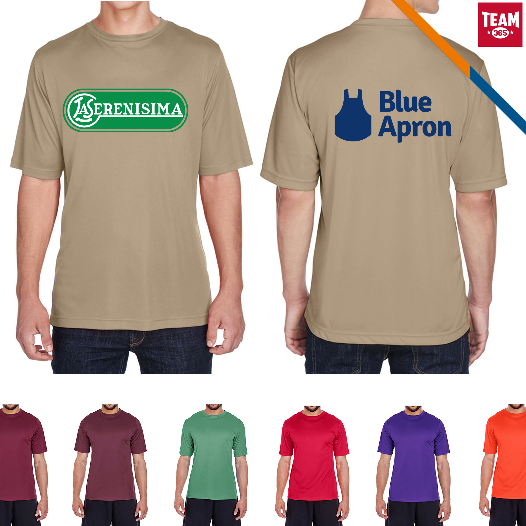 Team 365® Men's Zone Performance Tees 5