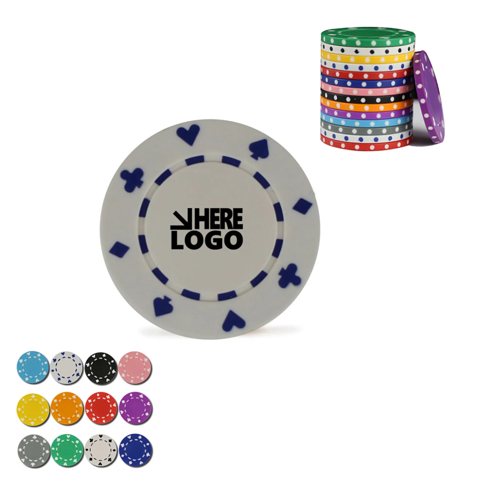 Personalized Poker Chips MOQ 100
