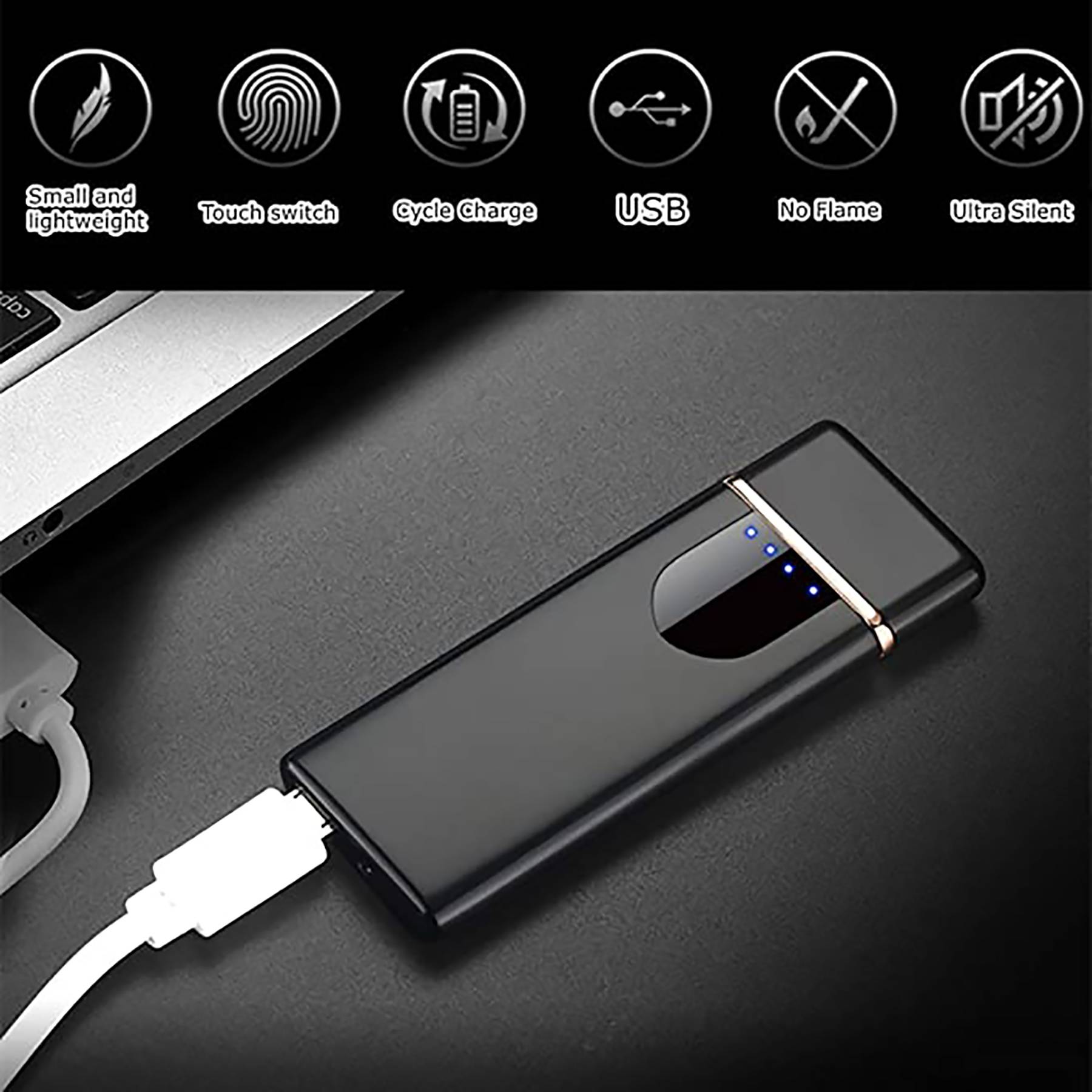 Touch Induction Cigarette Lighter 5