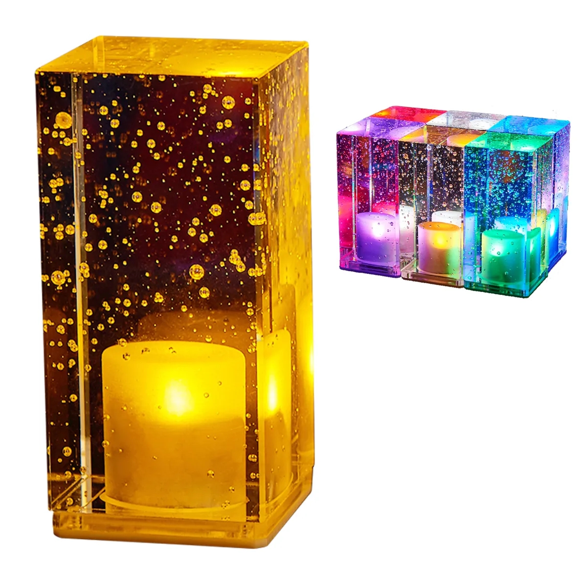 Rechargeable Led Crystal Night Light 3