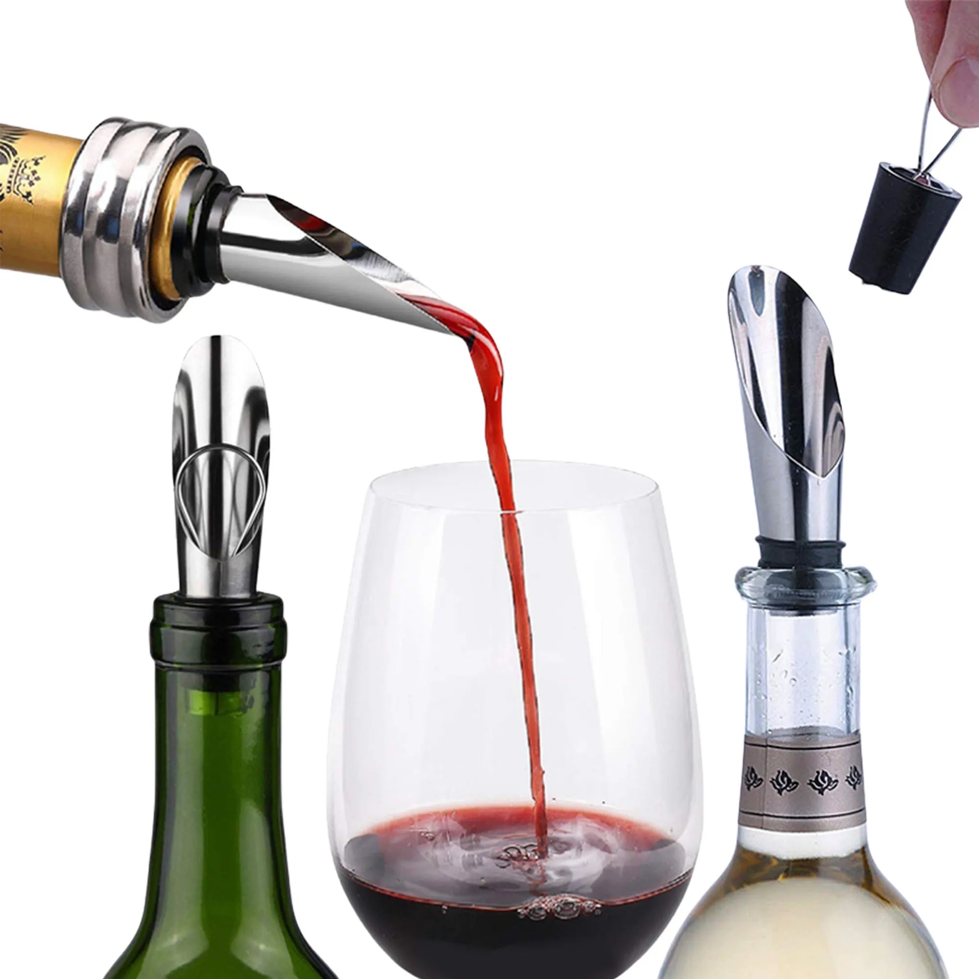 Bottle Shaped Wine Opener 5 Piece Set 5