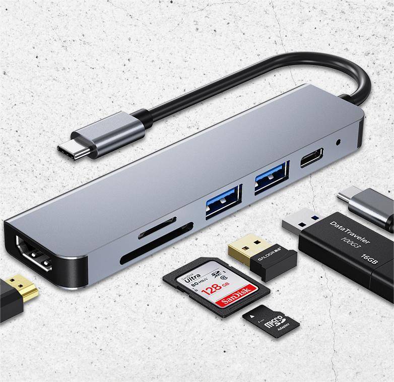 Usb C Hub 6 In 1 5