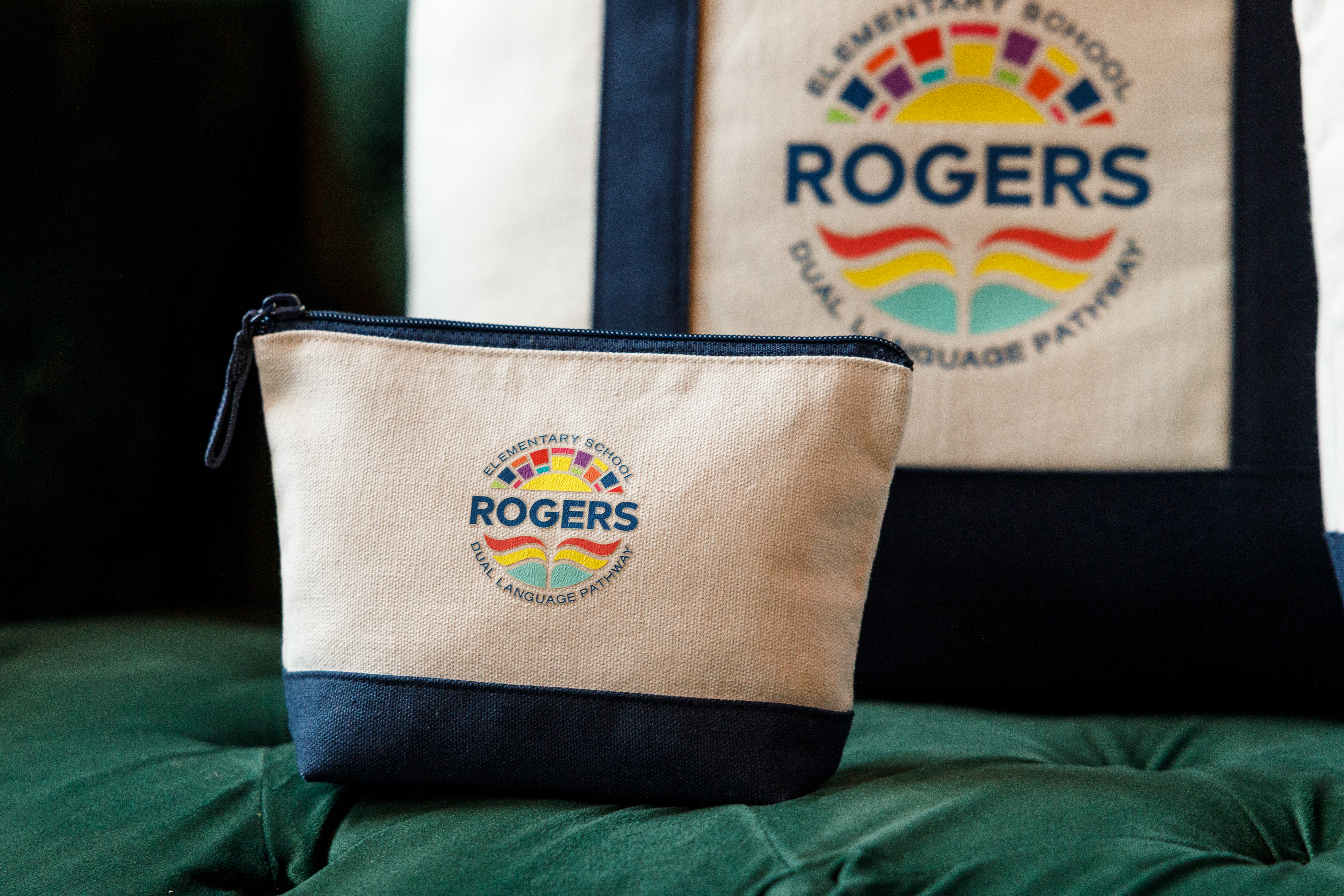 Canvas Zippered Pouch 4