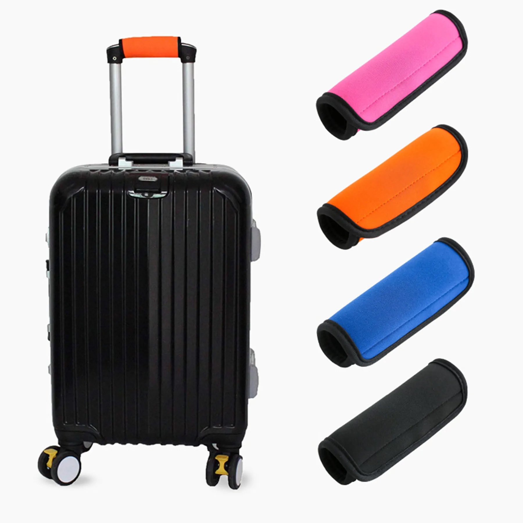 Neoprene trolley case handle cover 1