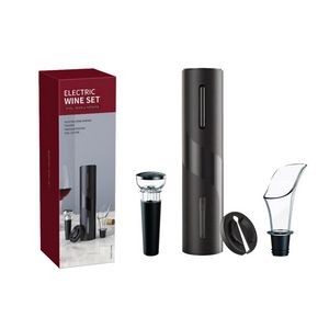 Plastic Black Automatic Electric Wine Opener 5