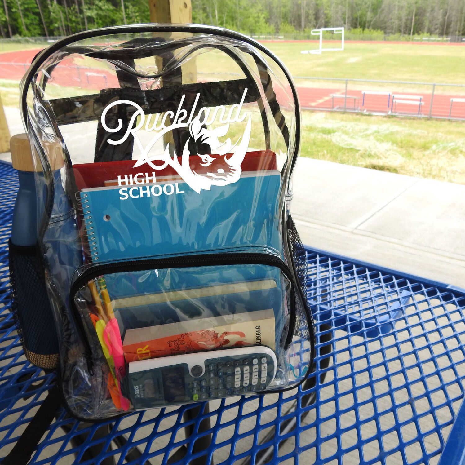 SARATOGA CLEAR TPU BACKPACK