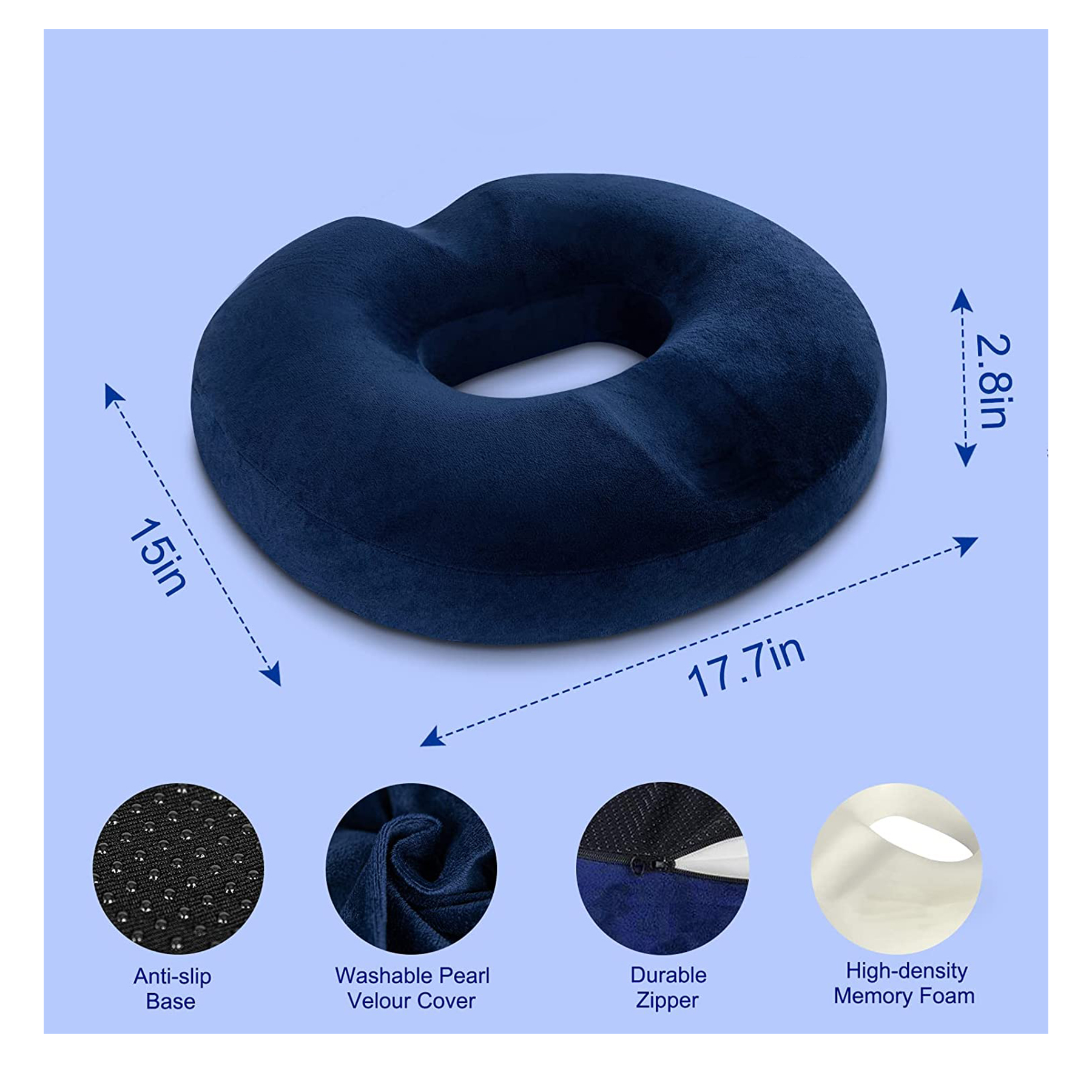 Donut Pillow Seat Cushion 3