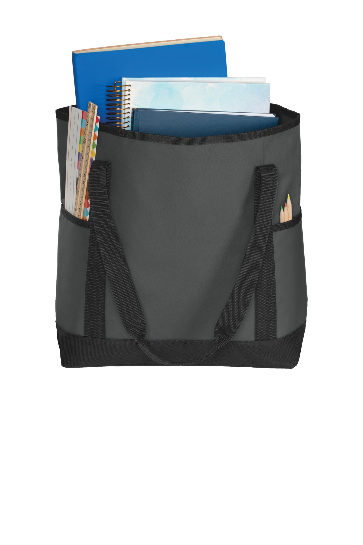 Port Authority On-The-Go Tote. BG411, custom tote bag with logo imprint 5