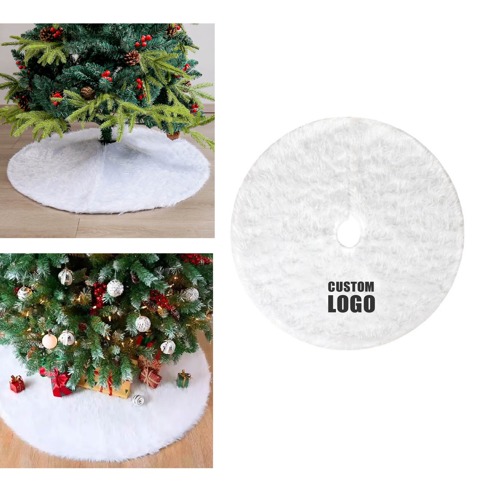MOQ 5 pcs Holiday Tree Skirt 3