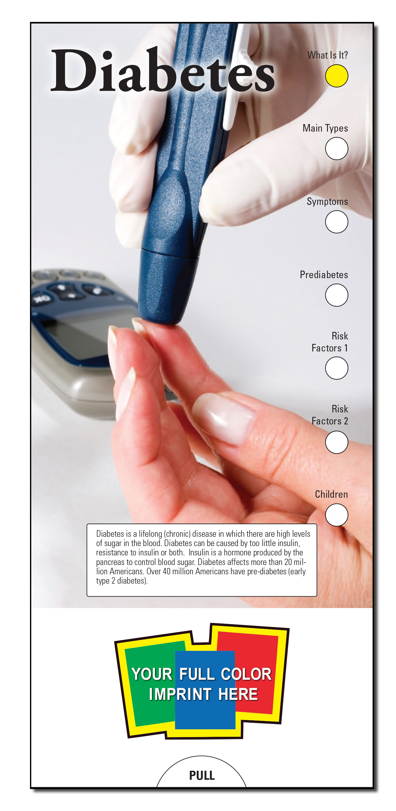 SLIDE CHART - Diabetes Slide Chart 1