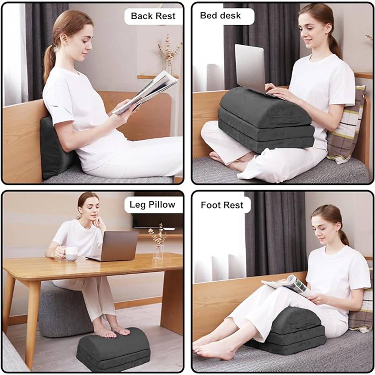 Large Size Foot Rest for Under Desk 5