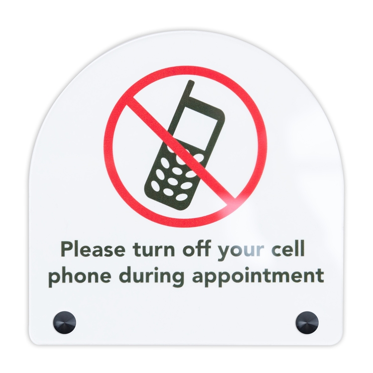 USA Made Acrylic Nameplates & Signs, Custom Shape (35-39 Sq. Inches)