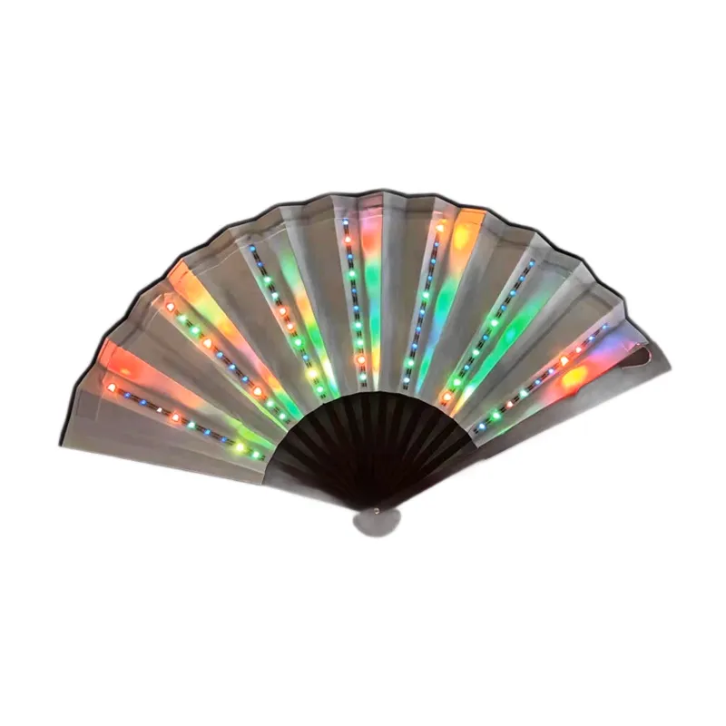 LED Luminous Folding Fan 1