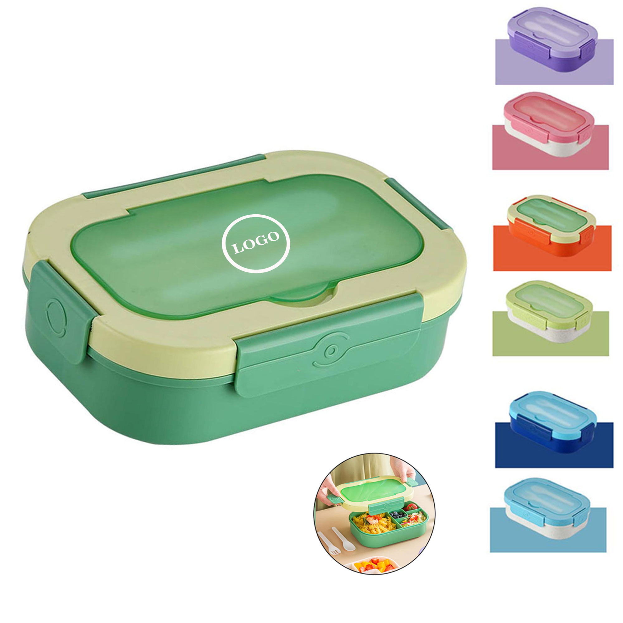 Eco-Friendly Leakproof Bento Box 2