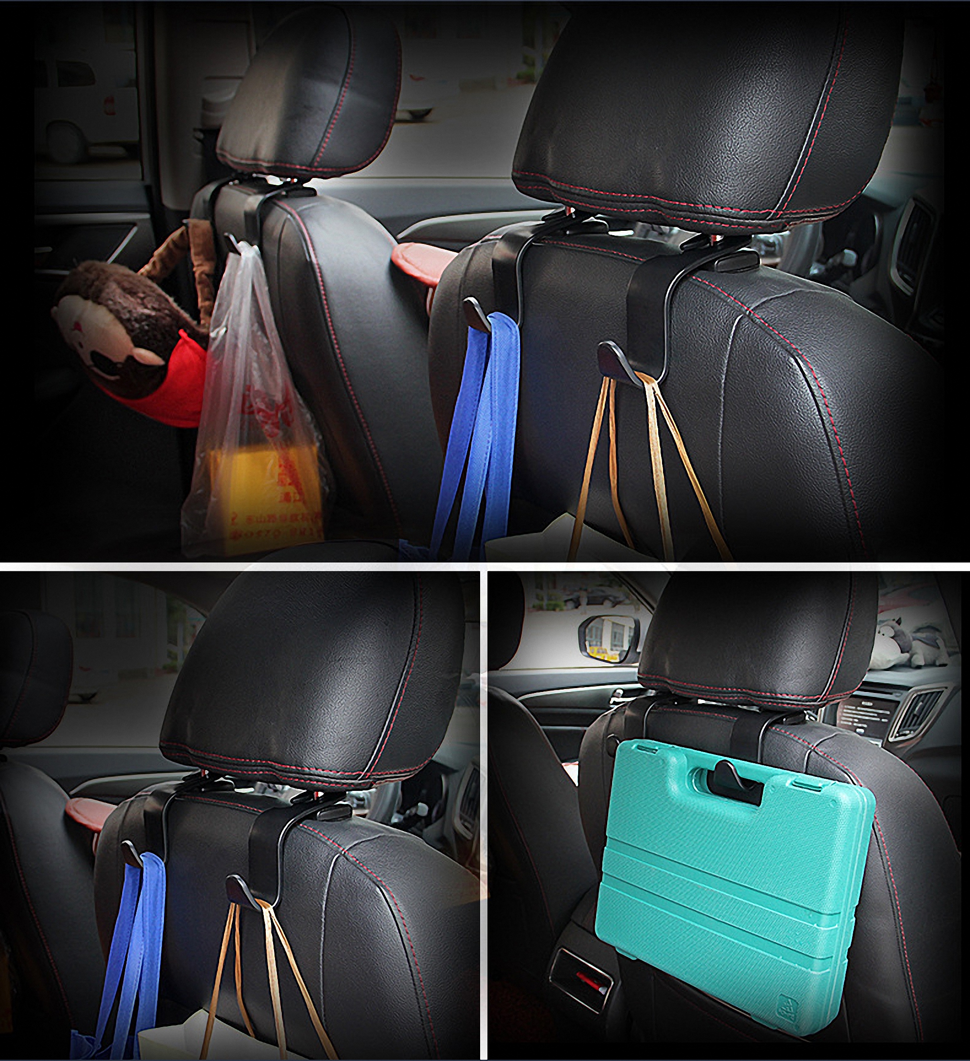 Car Seat Back Organizer Hook 3