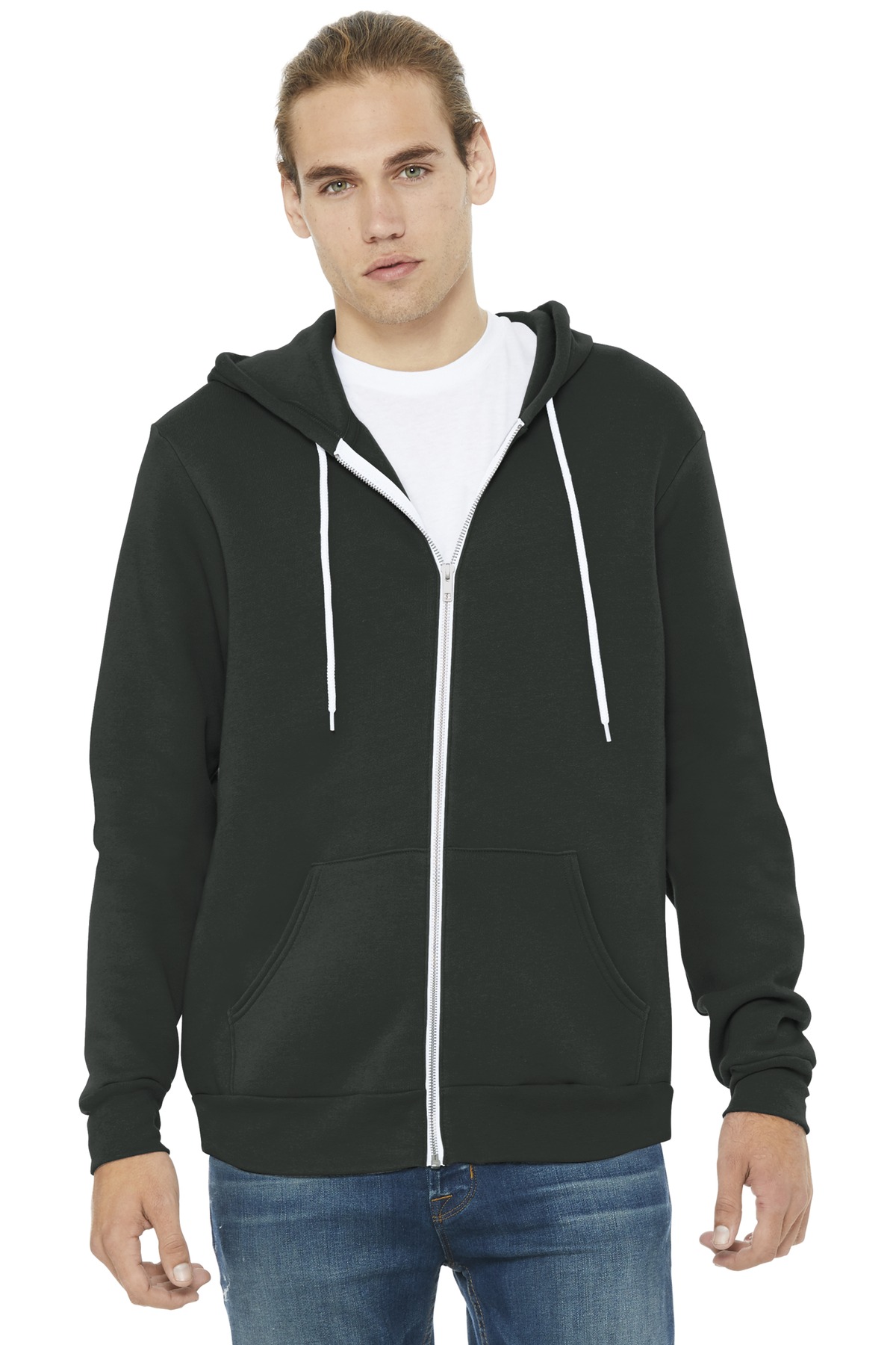 BELLA+CANVAS® Unisex Sponge Fleece Full-Zip Hoodie 77