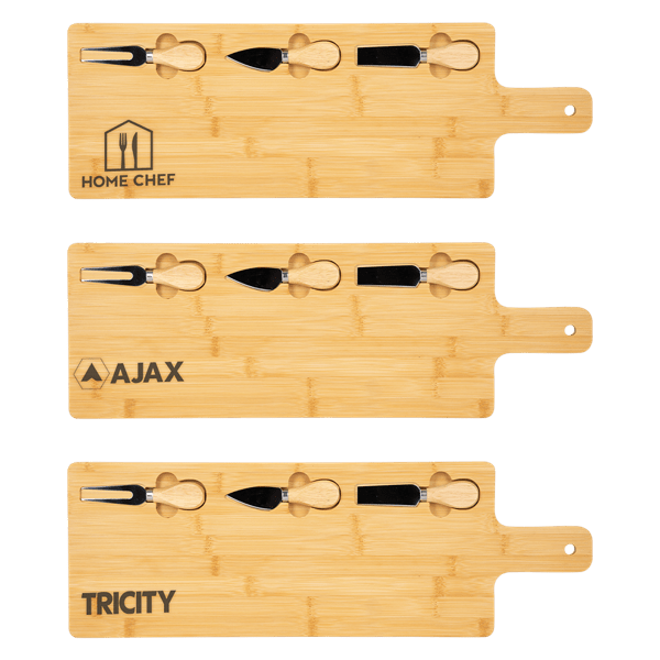 Long Charcuterie Board w/ Utensils 5