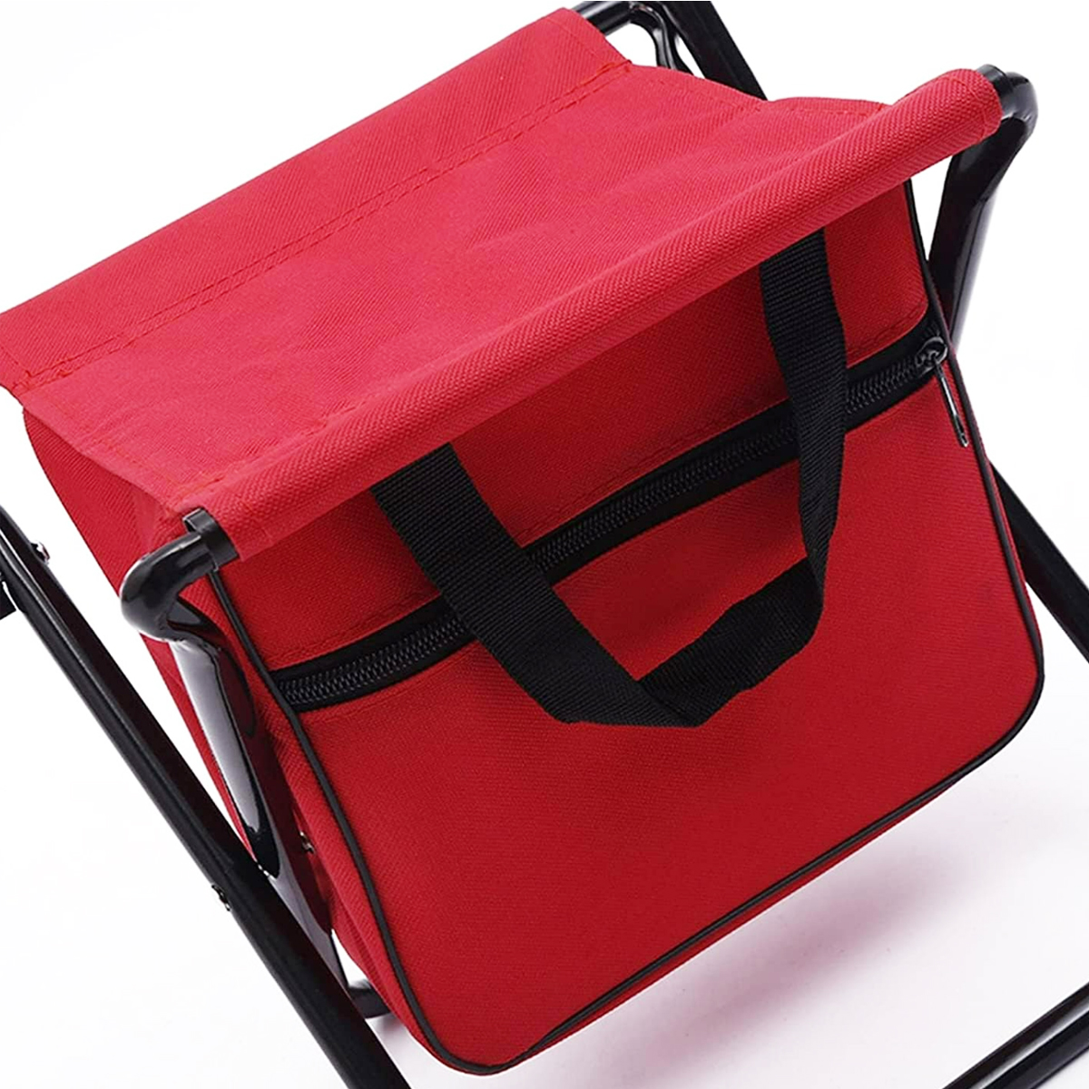 Folding Camping Chair with Integrated Cooler Bag 6