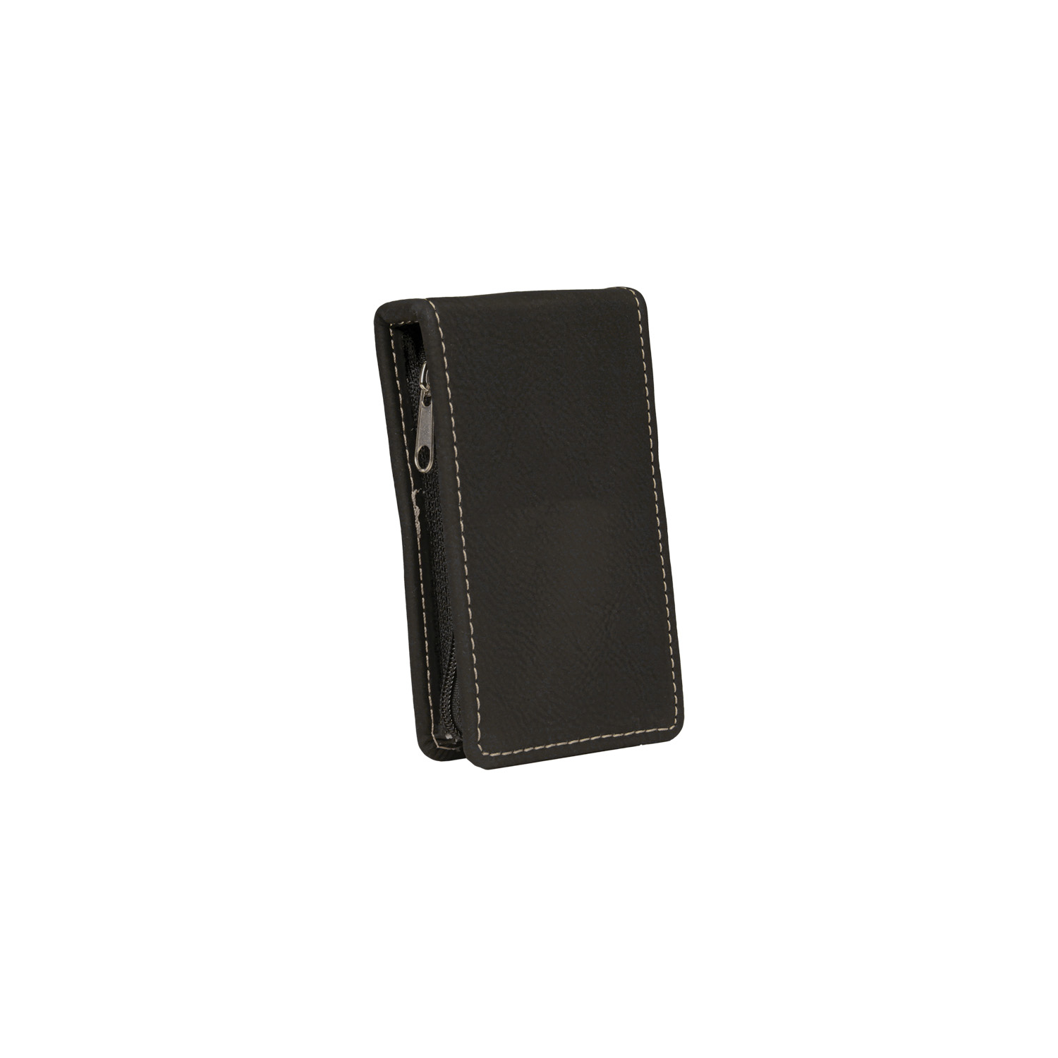 Black/Silver Leatherette Manicure Set 3
