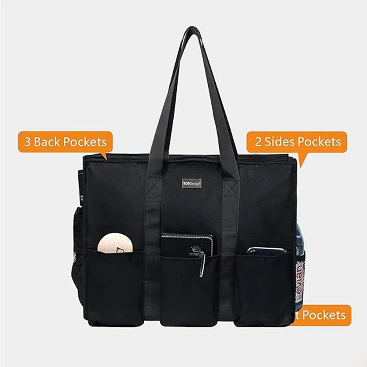 Custom Nice Portable Utility Water Resistant Tote Bag 7